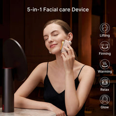 ZDEER Chaleur et vibration visage-cou – massage relaxant et absorption accrue des produits.