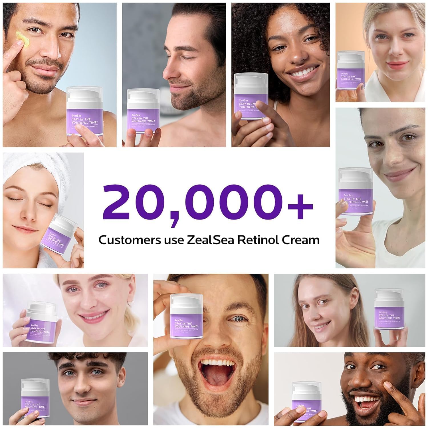 Anthémis Nobilis dans ZealSea Crème Rétinol visage – douceur apaisante.