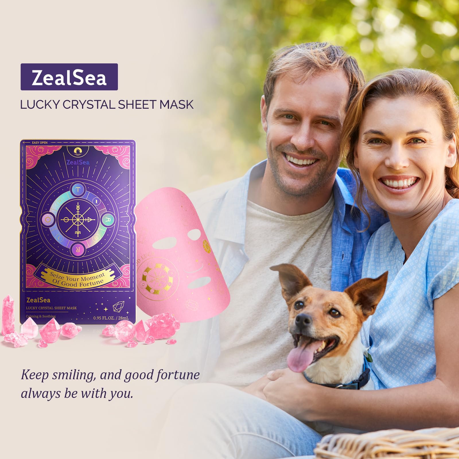 ZealSea design tarot du masque pour ambiance spa ludique