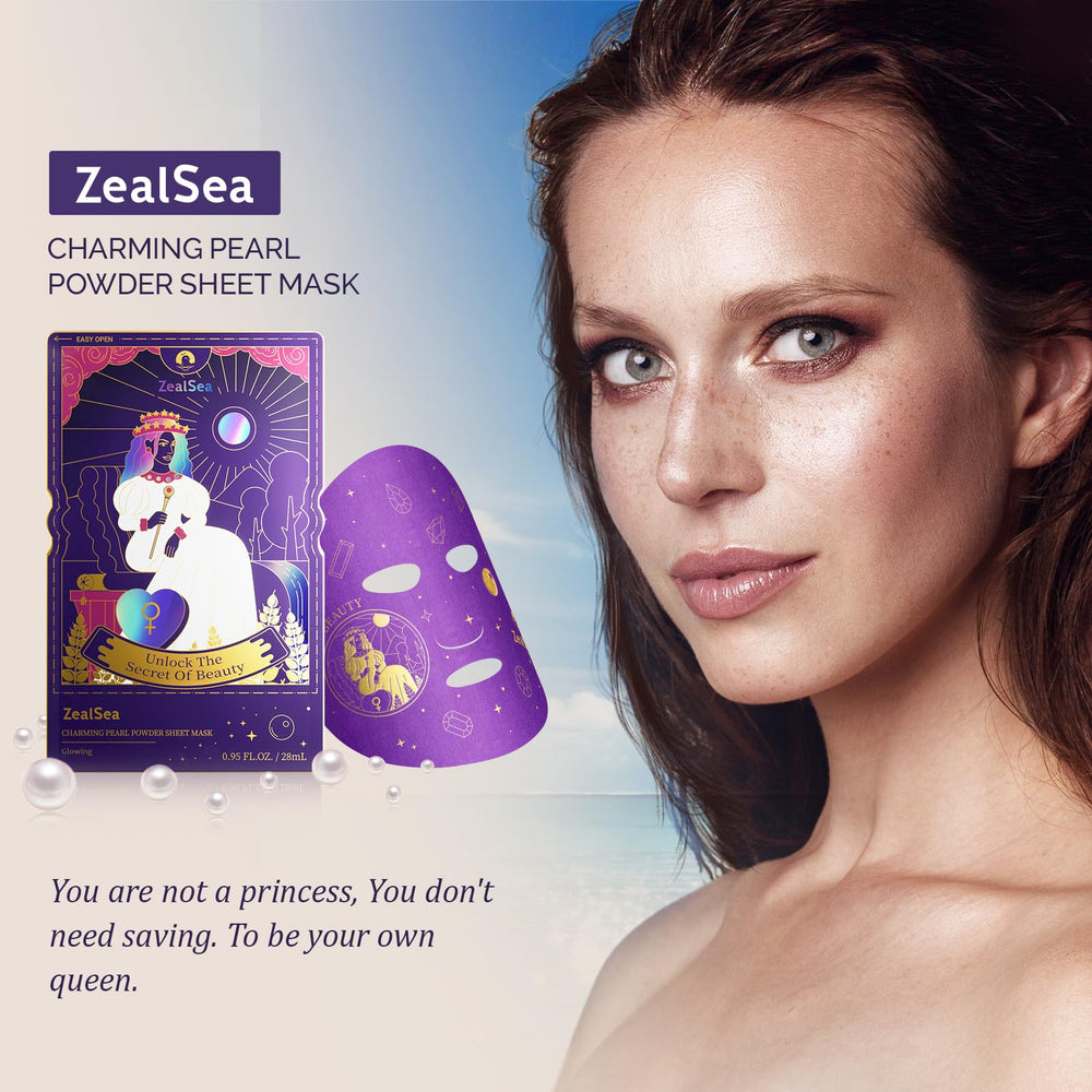 ZealSea masque anti-âge diamant pour un éclat raffiné