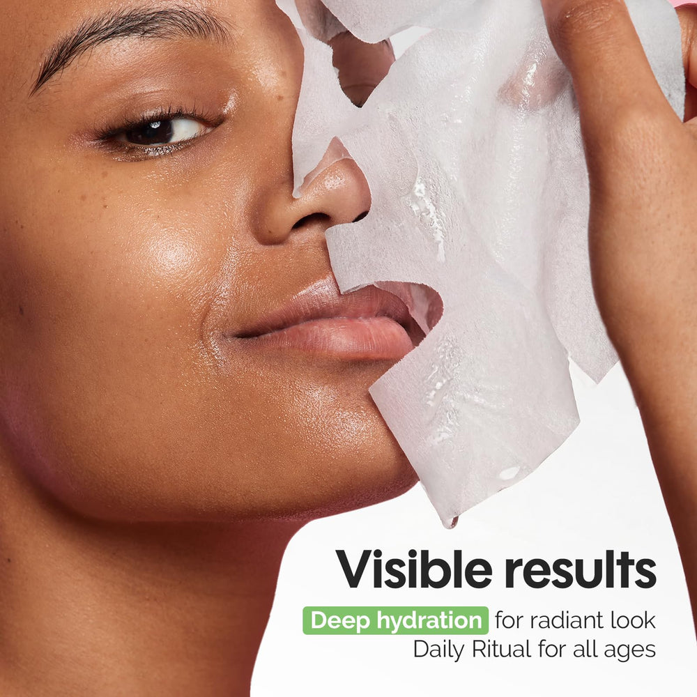 ZealSea masque vitamine C: éclat et teint uniforme.