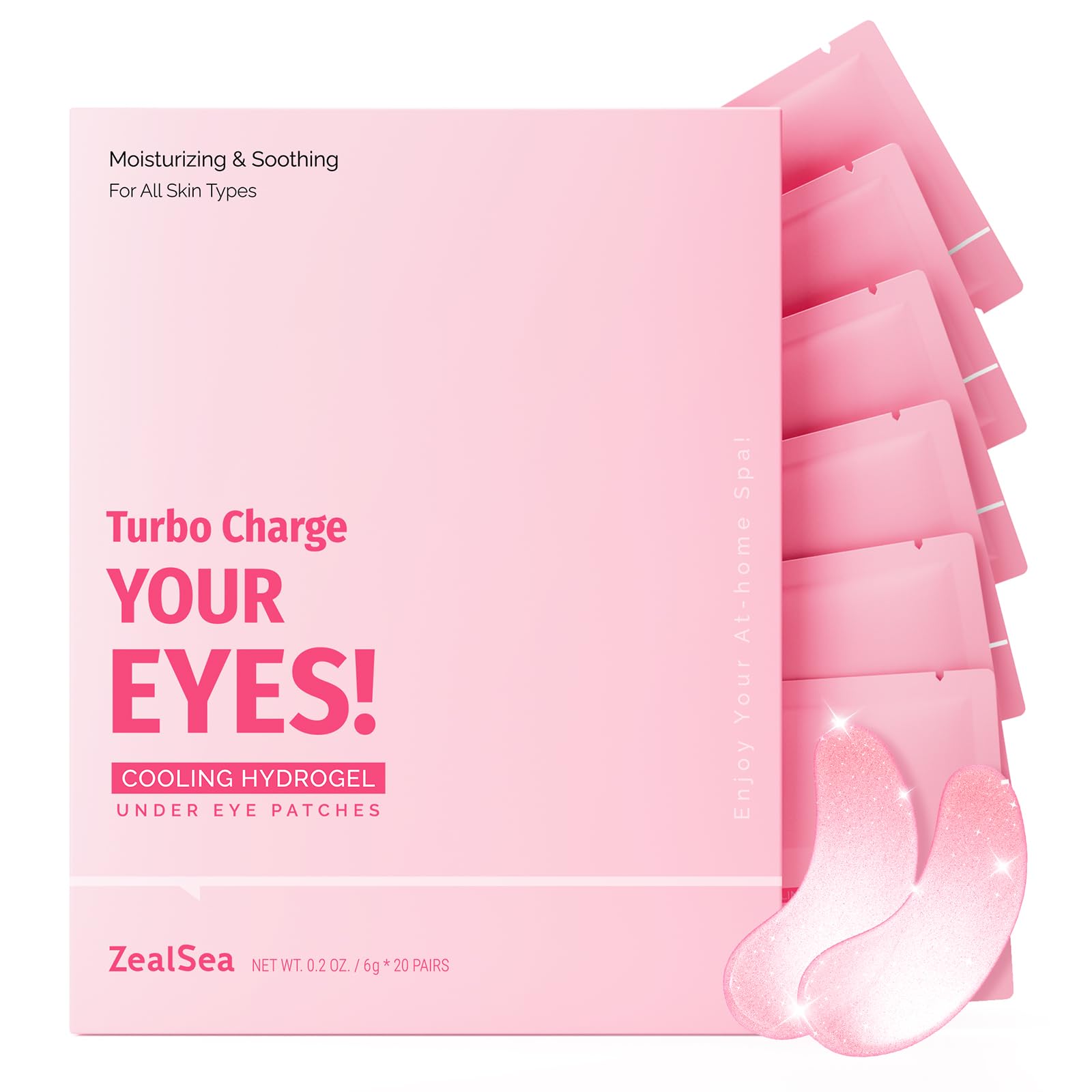 ZealSea patchs-yeux-hydratants rafraîchissent le regard rapidement.