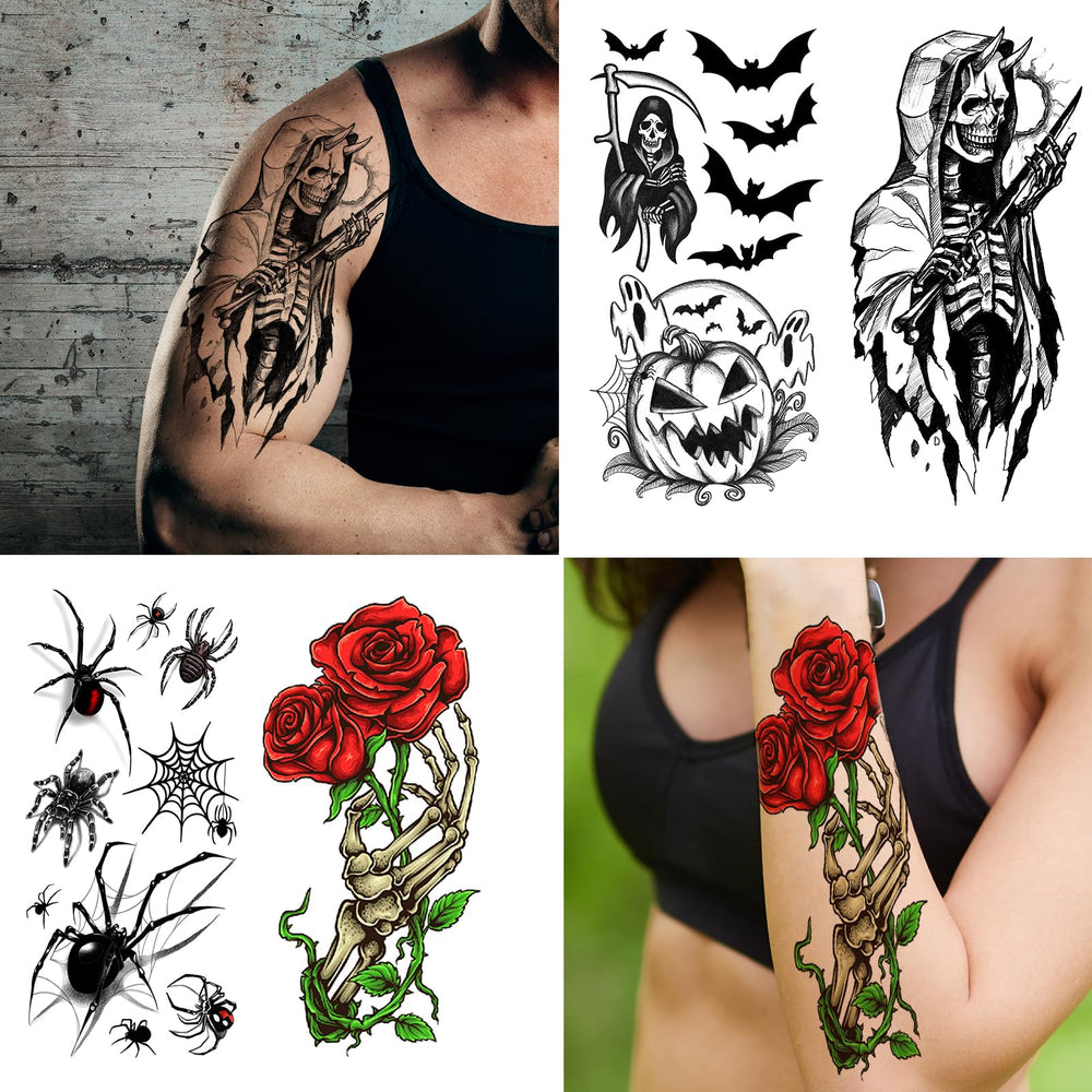 Zeecdatoo demi-bras grands tatouages pour un look spectaculaire.