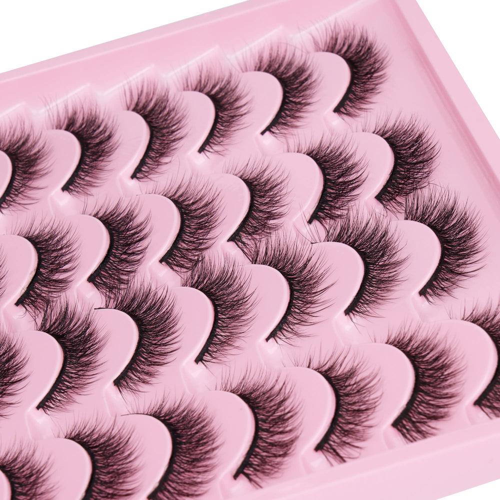 Cils Zegaine 16 paires, emballage pratique pour une réserve pro.