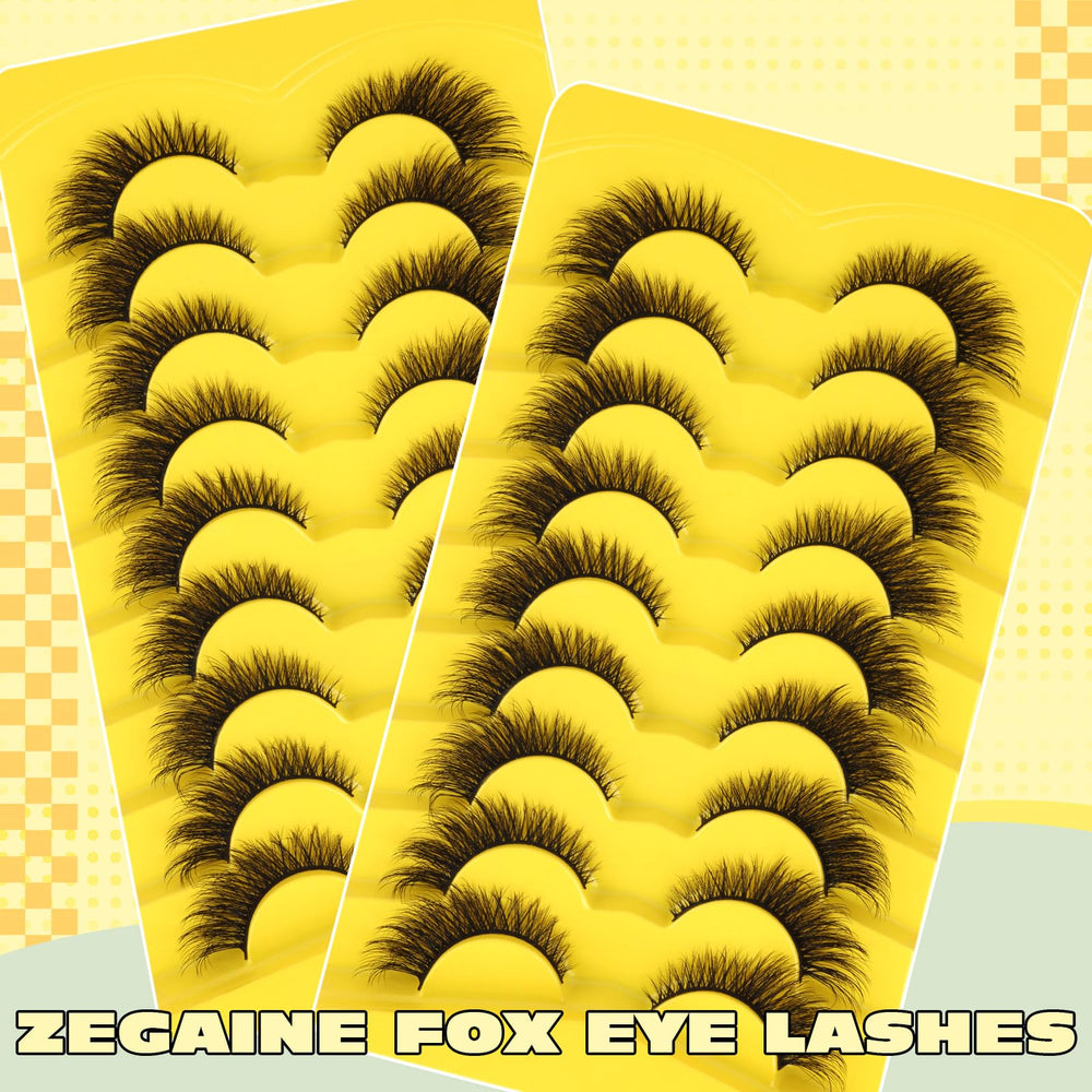 Ajustement selon la courbe de l'œil avec les cils Zegaine.