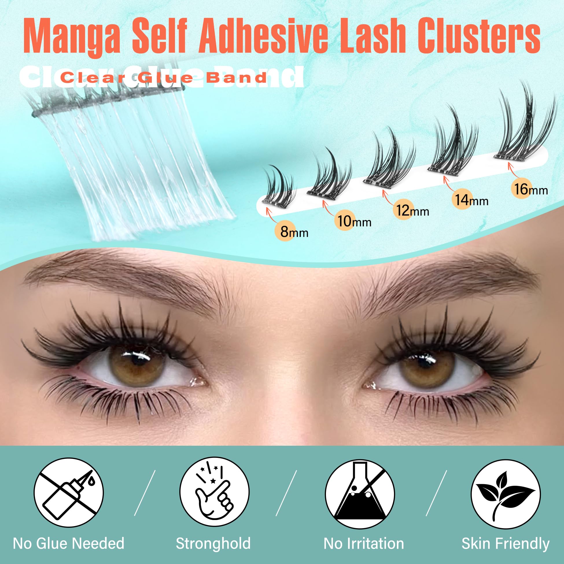 Cils manga Zegaine, effet regard poupée pour un look instantané.