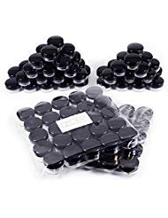 ZEJIA pots exemple 3 ml bouchons noirs, rangement pratique pour échantillons et maquillage