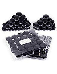 ZEJIA pots exemple 3 ml bouchons noirs, rangement pratique pour échantillons et maquillage