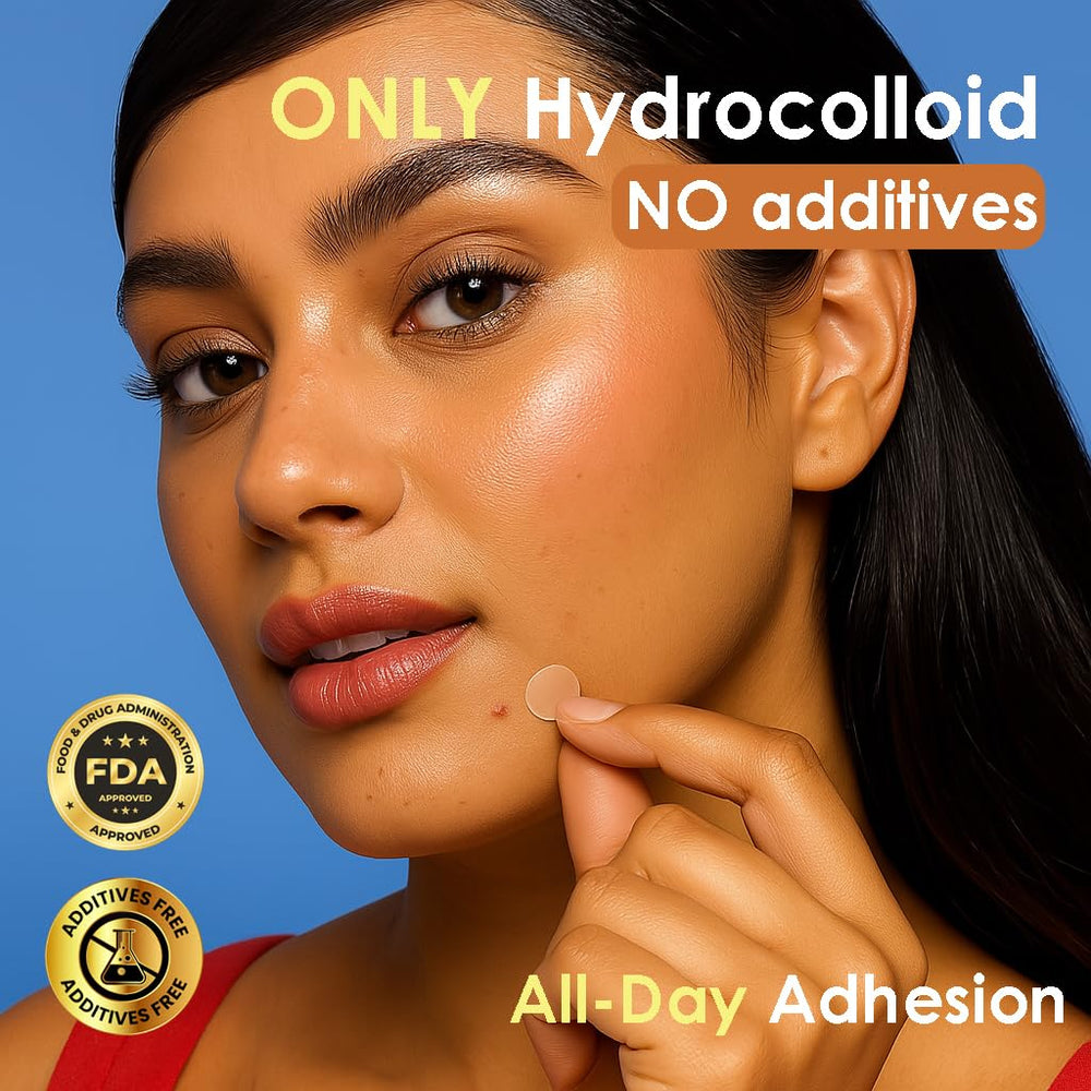 Pansement hydrocolloïde ZELIER Visage – fini mat discret au quotidien.