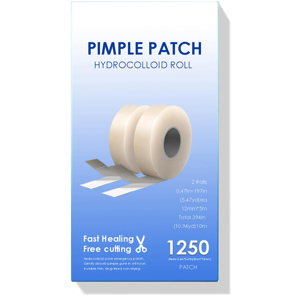 Pansement hydrocolloïde ZELIER Visage – rouleau cut, absorption efficace.
