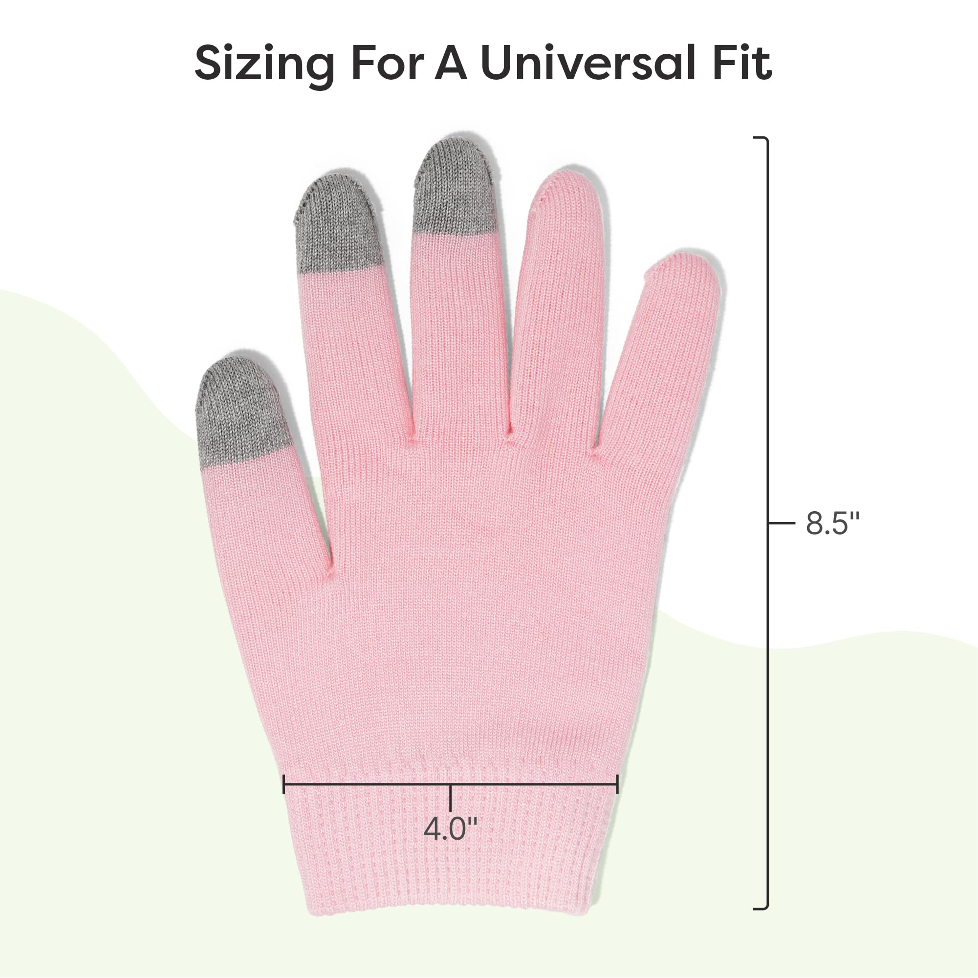 ZenToes gants hydratants, peau plus souple au réveil.