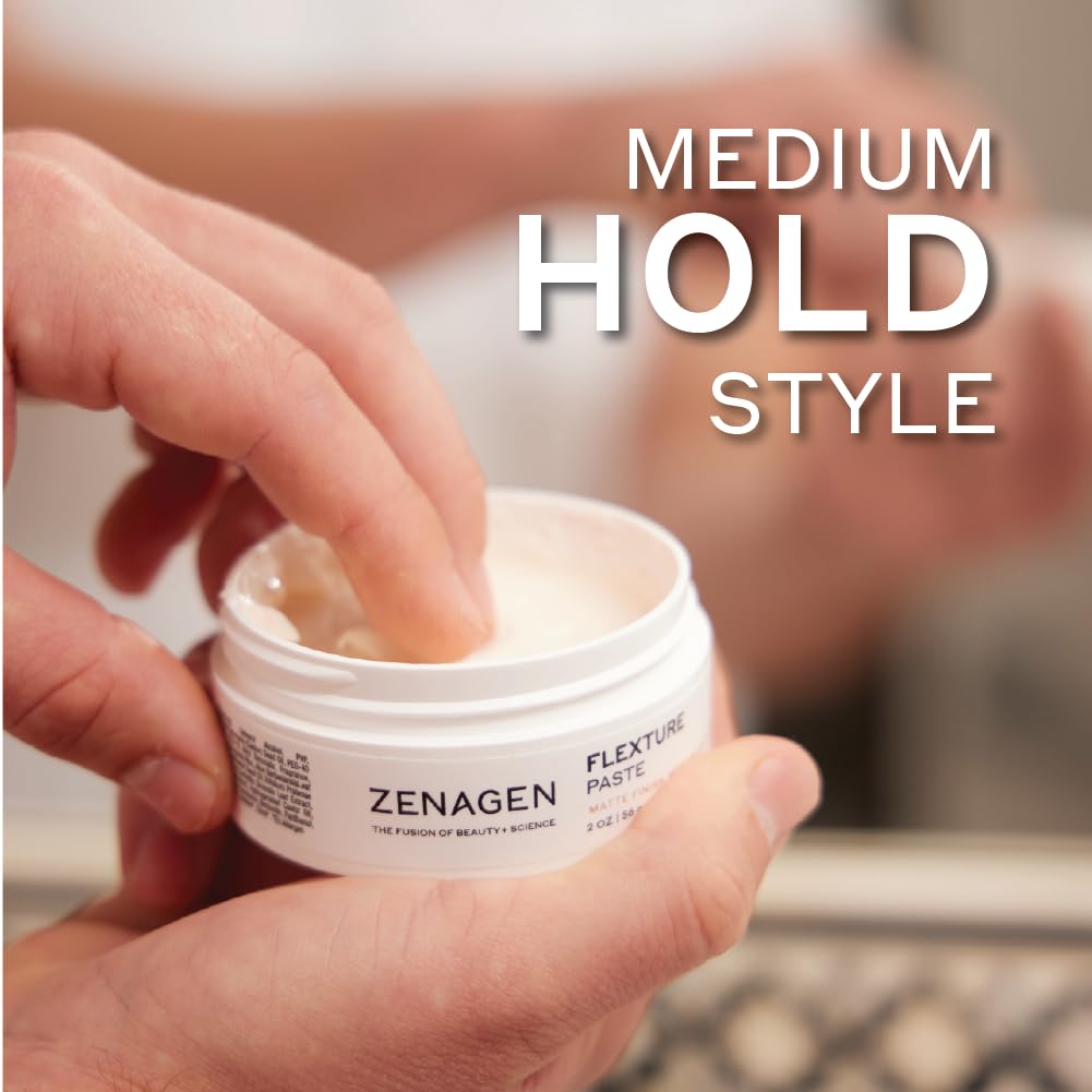 Convient à tous types de cheveux avec Zenagen Flexture Paste