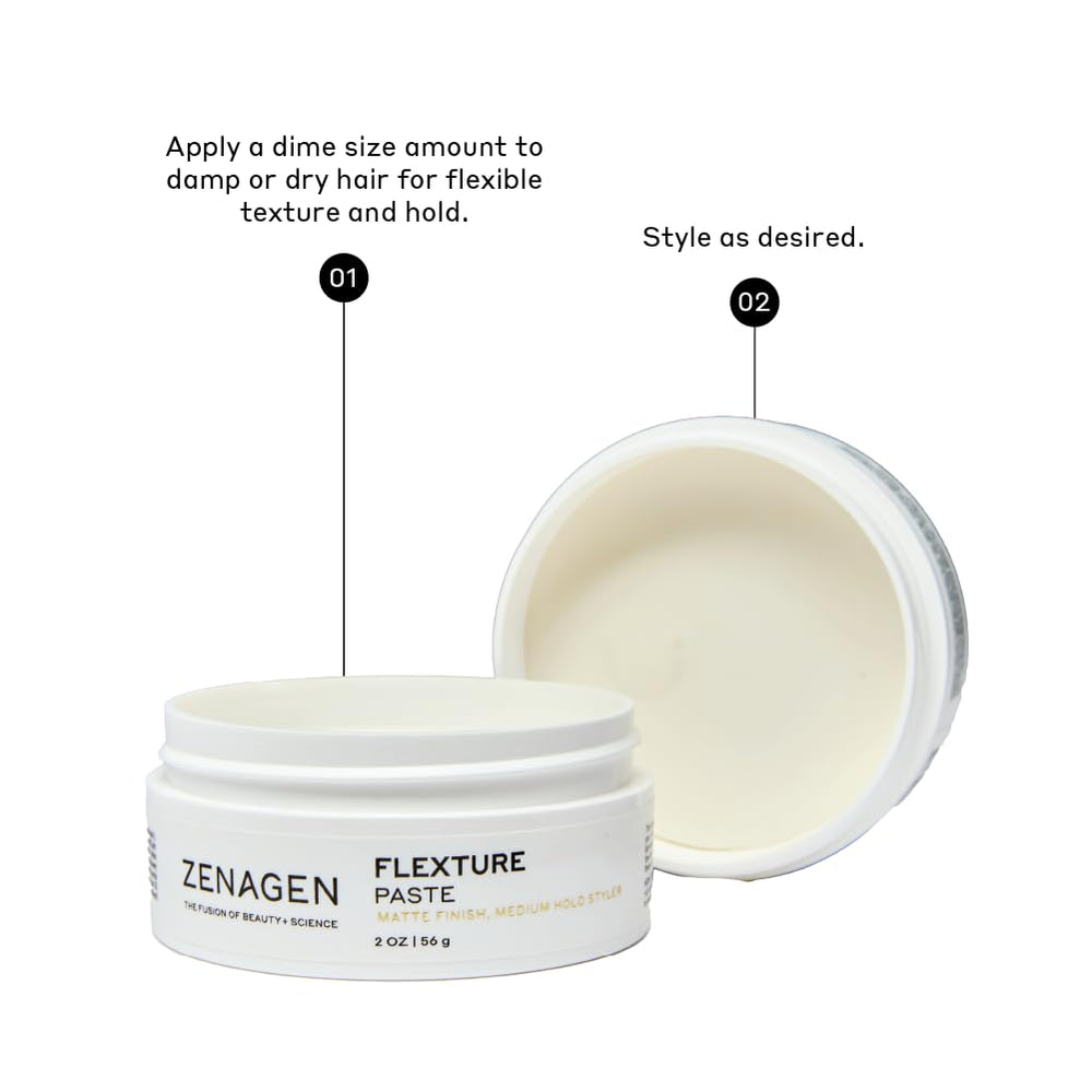 Contrôle et modelage avec Zenagen Flexture Paste, tenue moyenne