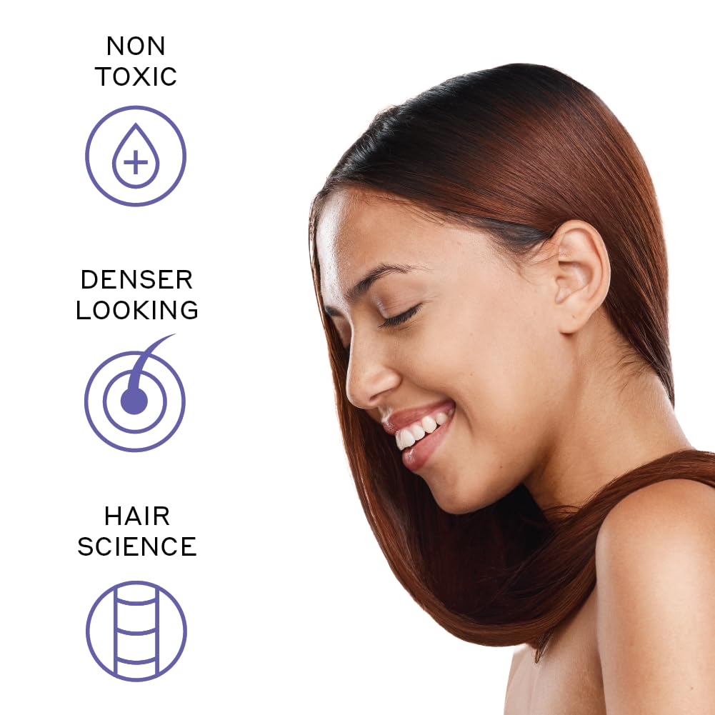 Zenagen Revolve: avant-apres-cheveux illustrant densité et douceur.