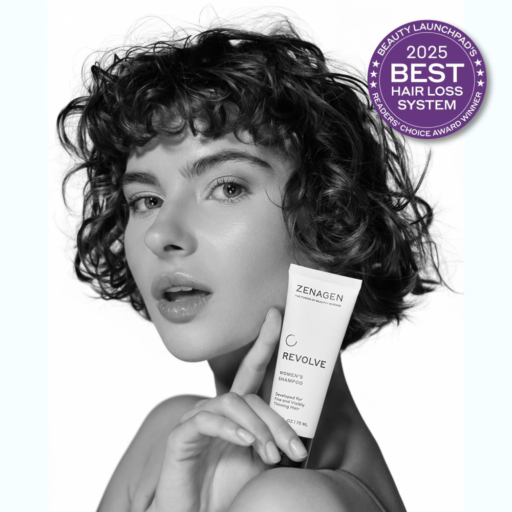Zenagen Revolve Ingrédients végétaux: formule naturelle respectueuse des cheveux