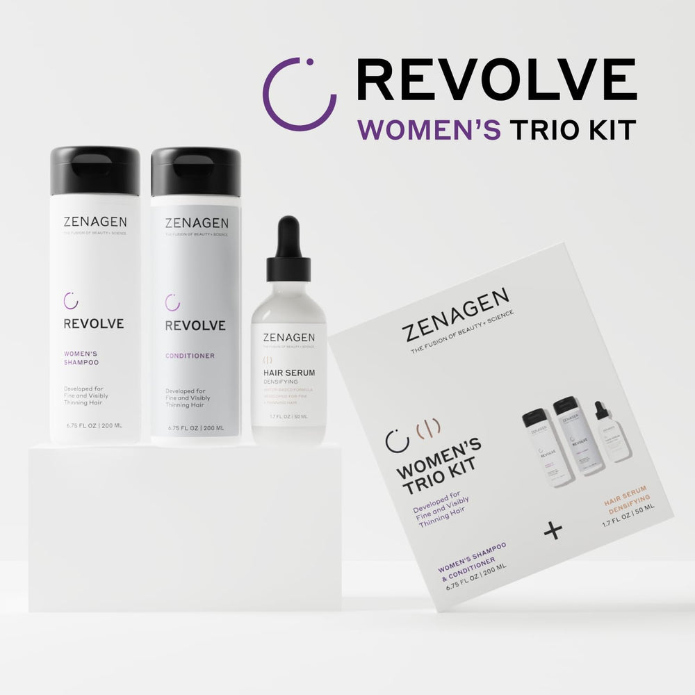 Zenagen Revolve Sérum Densifiant apporte densité visuelle aux longueurs.