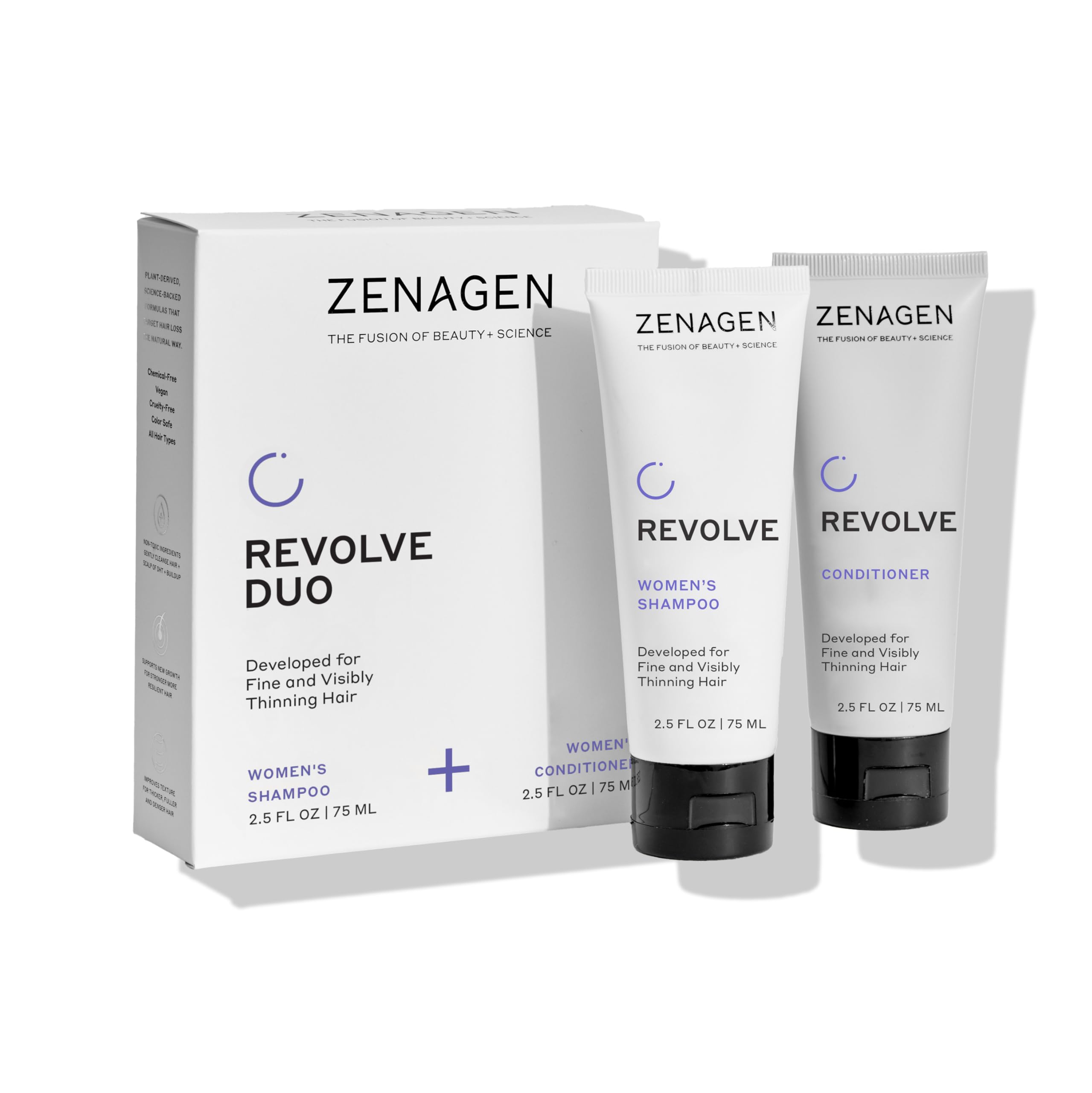 Zenagen Revolve Shampoing femme en flacon: volume et texture améliorés