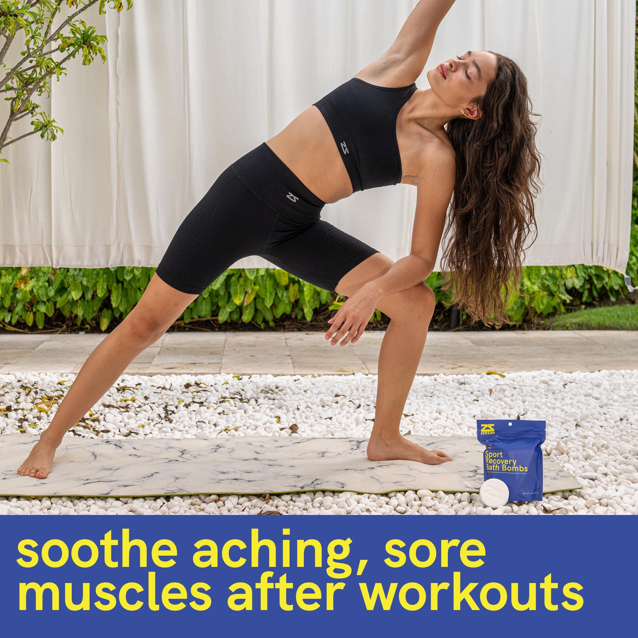 Zensah mode de vie actif, récupération après entraînement possible.