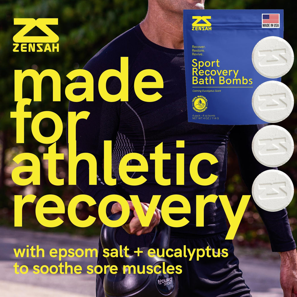 Zensah Bombes menthe et eucalyptus offrent une aromathérapie apaisante pour la détente.