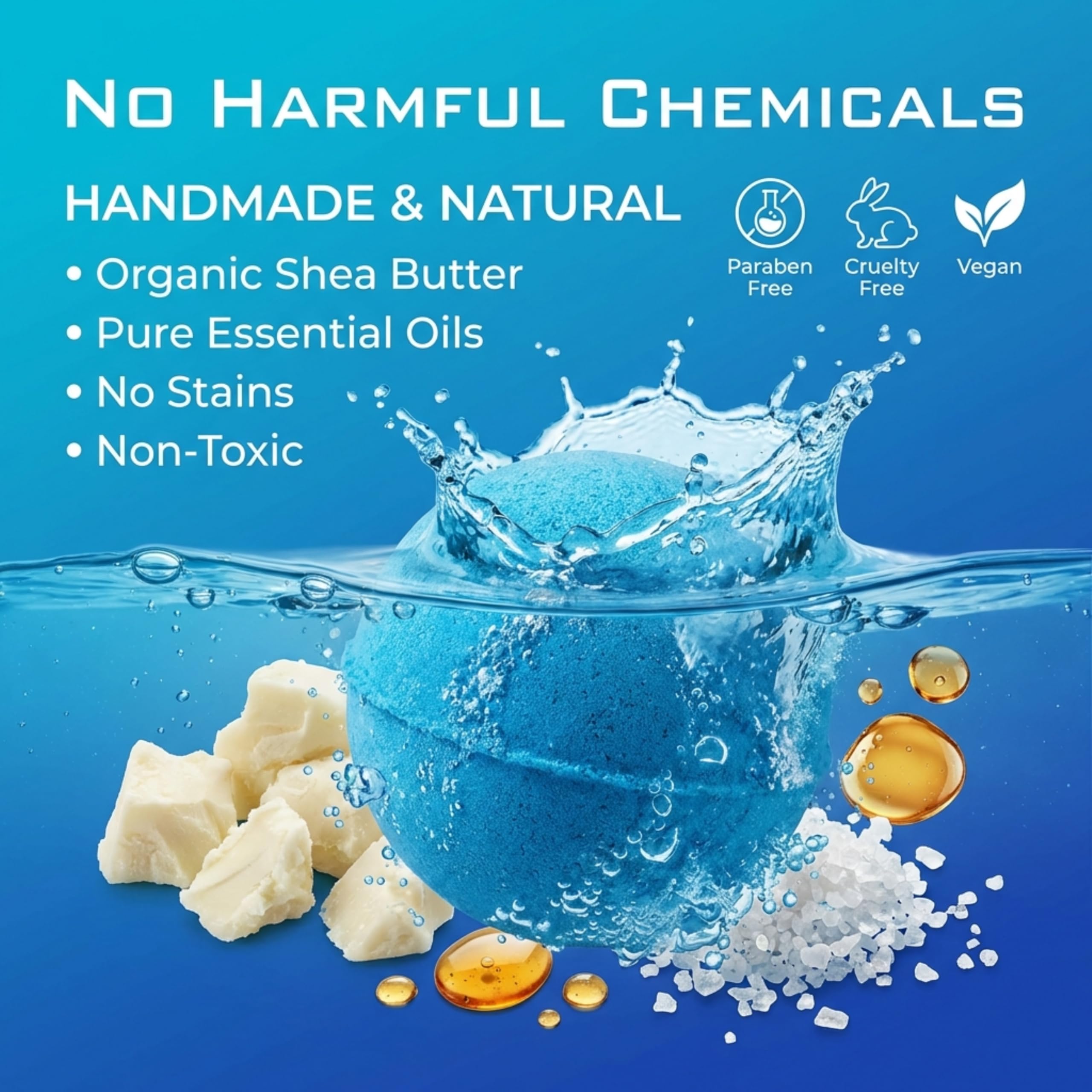 ZenseMe bombes de bain vanille – hydratation et douceur