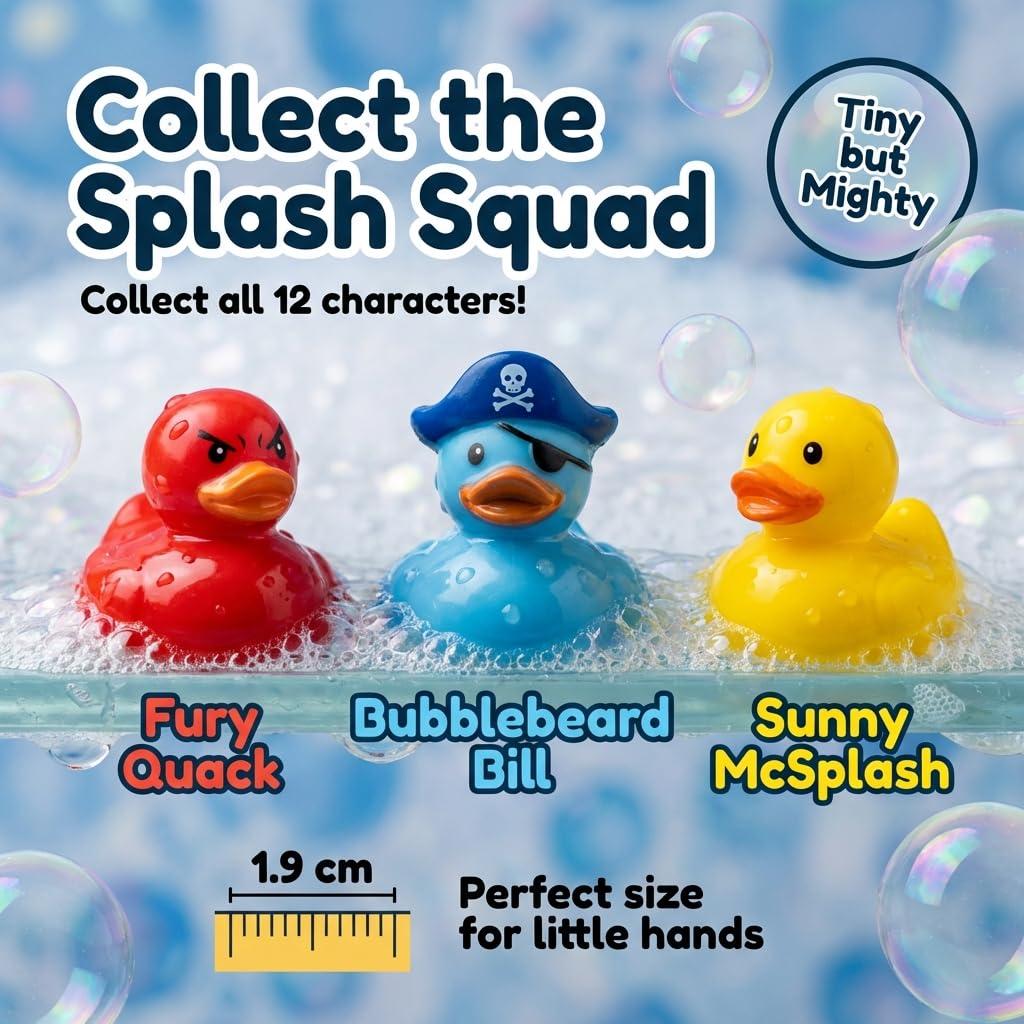 Coffret ZenseMe bain 4 bombes avec jouets canard