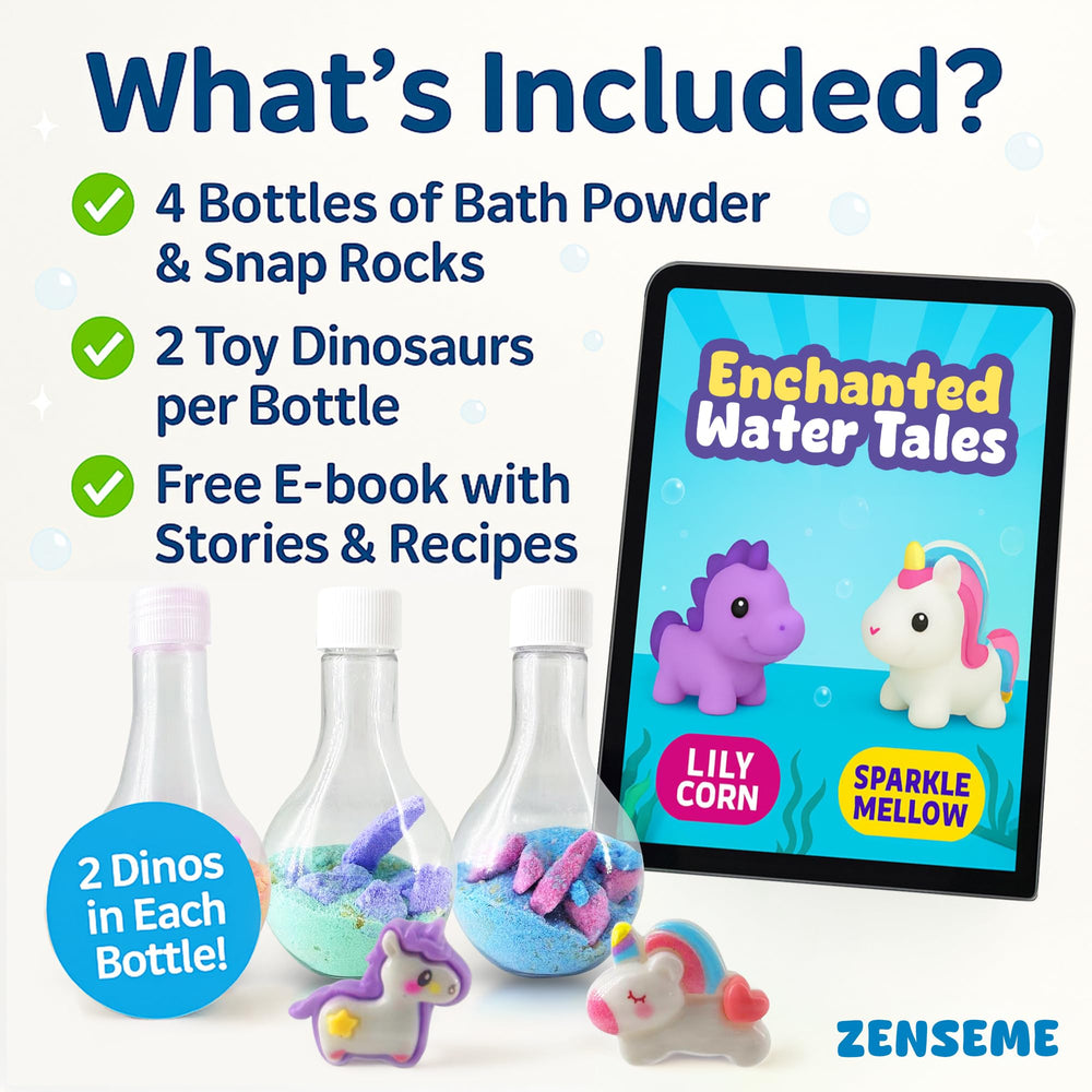 ZenseMe coffret cadeau de 4 bombes, parfait pour offrir.