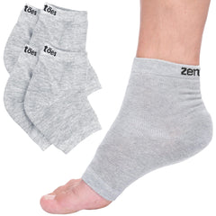ZenToes chaussettes hydratantes talons pour une peau plus douce au réveil.