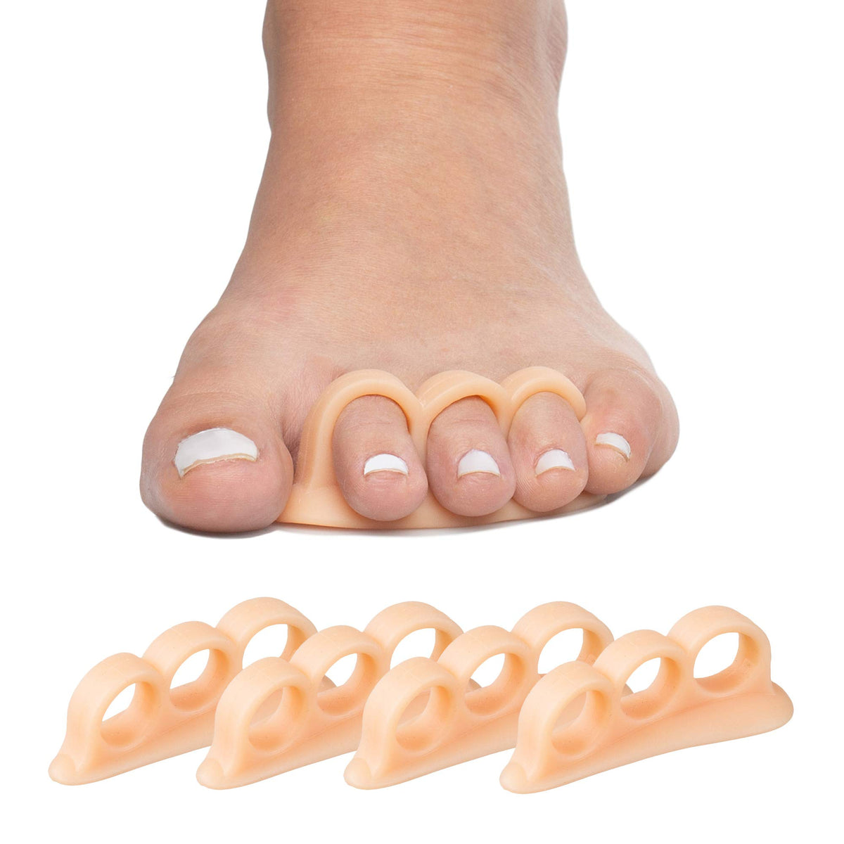 ZenToes correcteur d'orteil marteau en gel avec soutien léger.