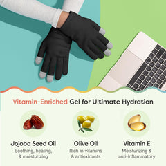 Gants ZenToes compatibles écran tactile permettant de rester connecté.