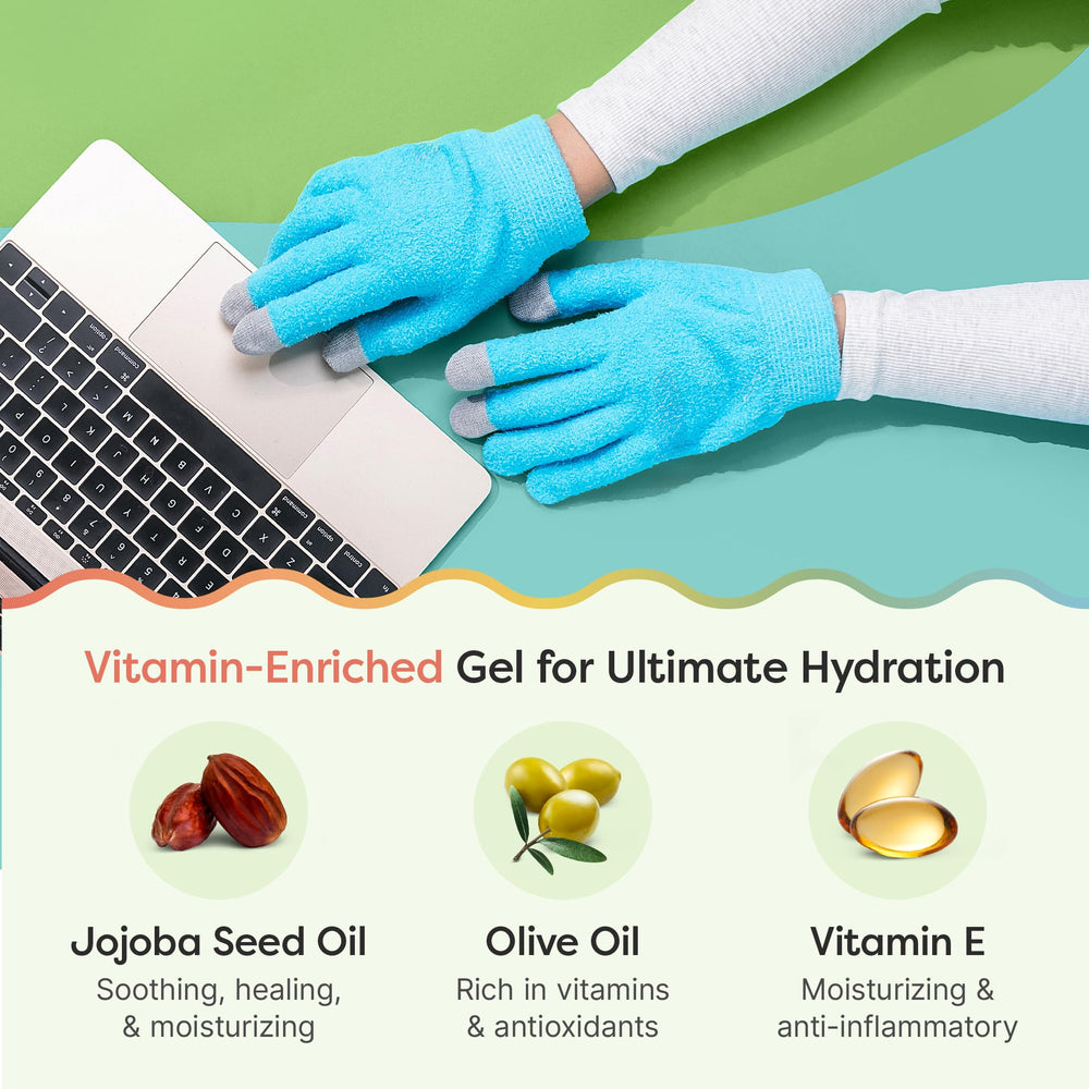 ZenToes gants hydratants huile d'olive - nourrissent et adoucissent.