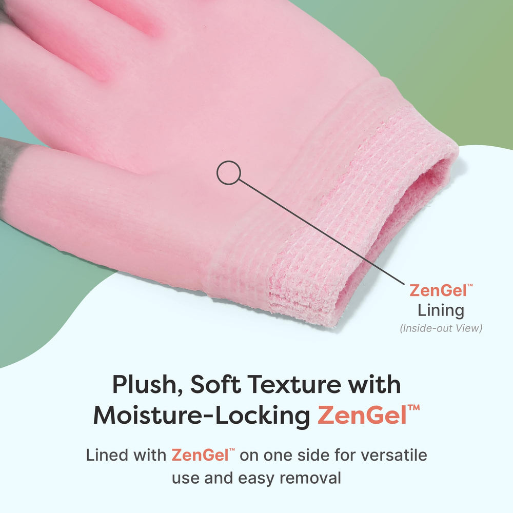 Gants ZenToes faciles à nettoyer et réutilisables après lavage.