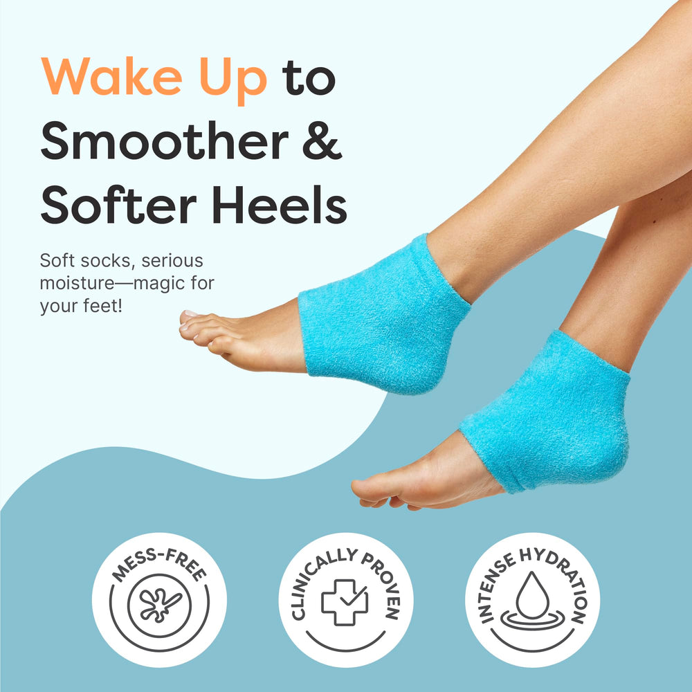 ZenToes gel infuse jojoba olive vitamine E nourrit profondément les pieds.