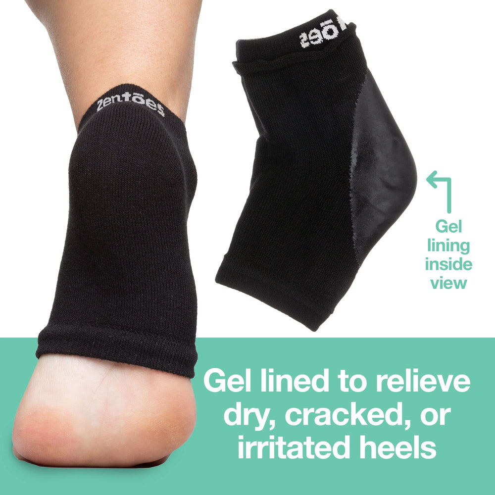 ZenToes talons secs – utilisation nocturne avec une lotion hydratante.