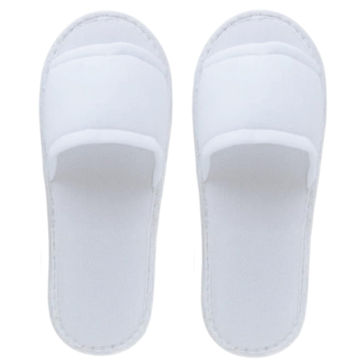 Chaussons Zentriqlla jetables à orteil ouvert, confort léger et respirant.