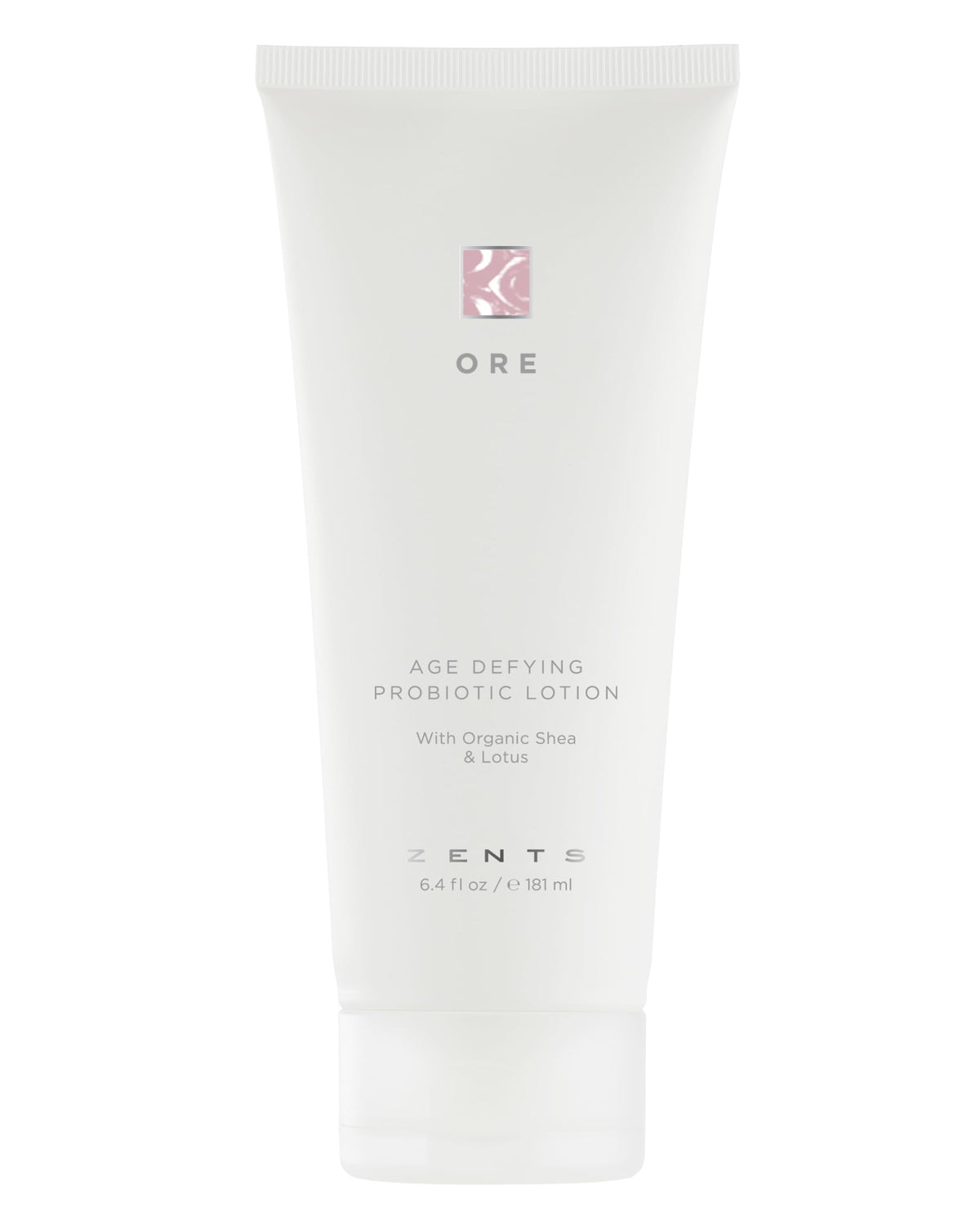 Zents Ore – bouteille de lotion corps et mains prête à hydrater en profondeur.
