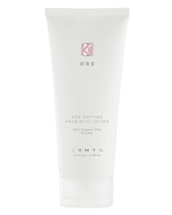 Zents Ore – bouteille de lotion corps et mains prête à hydrater en profondeur.