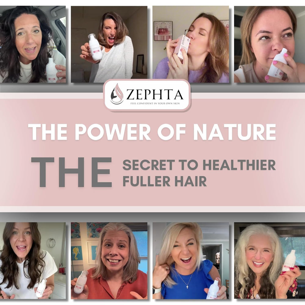 Zephta H-Regrow : packaging compact et pratique pour l'usage quotidien.