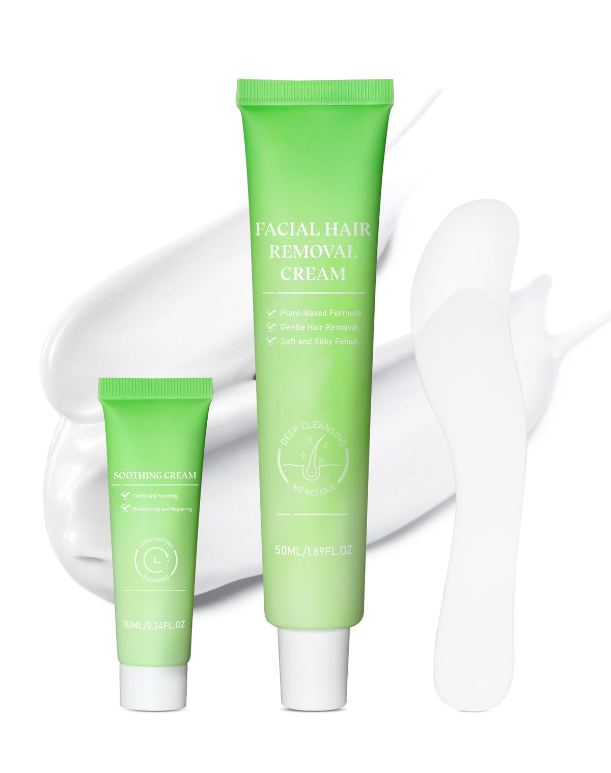 Zeponyx épilatoire visage bouteille, méthode douce pour peau lisse sans douleur.