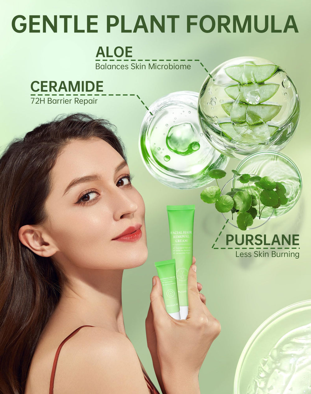 Zeponyx crème apaisante après épilation, calme et nourrit la peau.