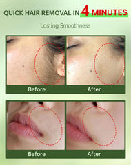 Zeponyx crème dépilatoire visage, texture onctueuse adaptée peaux sensibles.