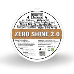 Zero Shine Jar SMP Matte 2.0, bouteille, fini mat qui réduit la brillance.