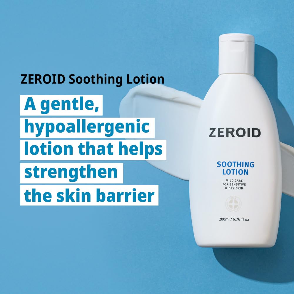 ZEROID Crème hydratante visage et corps aide à nourrir la barrière cutanée.