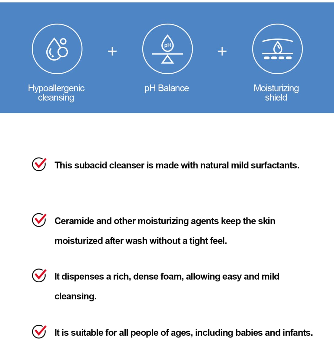 ZEROID Mousse nettoyante visage — application douce et massage relaxant
