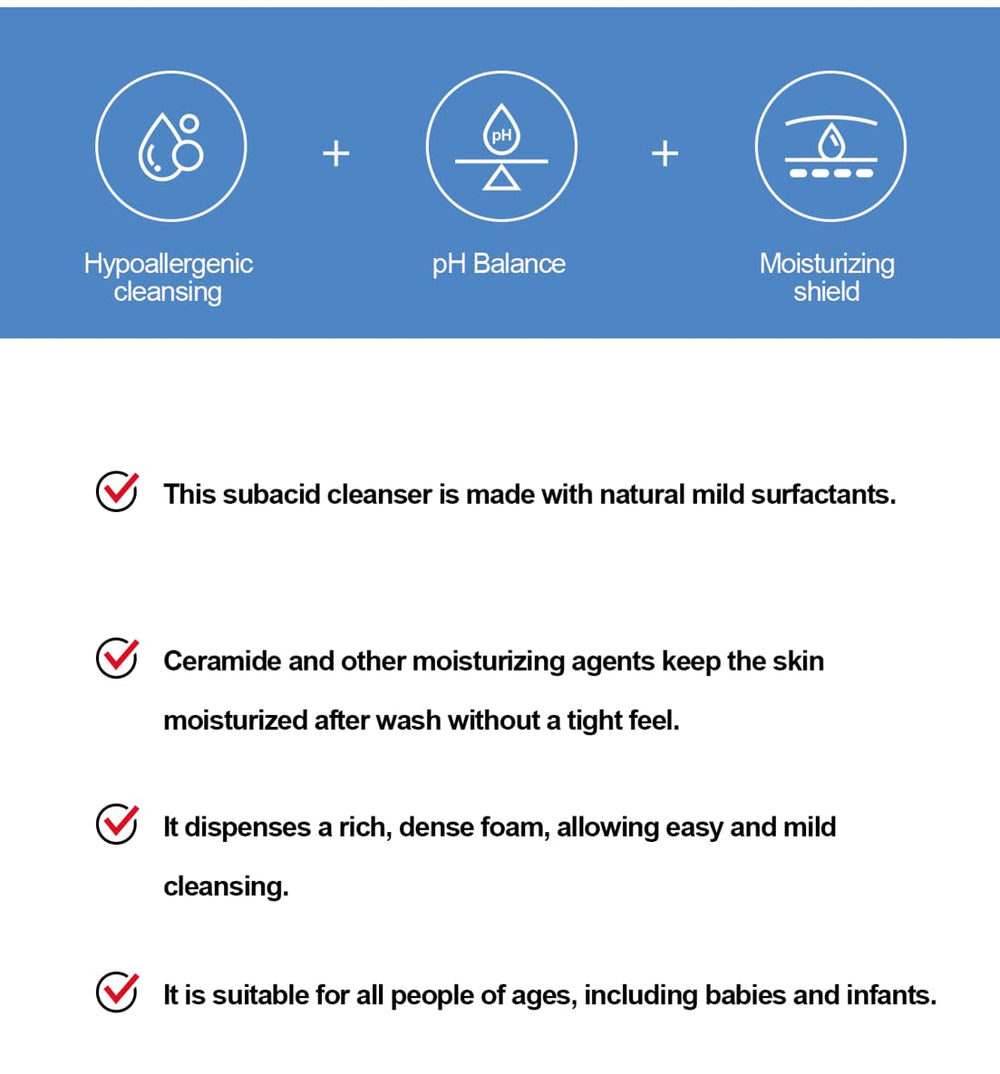 ZEROID Mousse nettoyante visage — application douce et massage relaxant