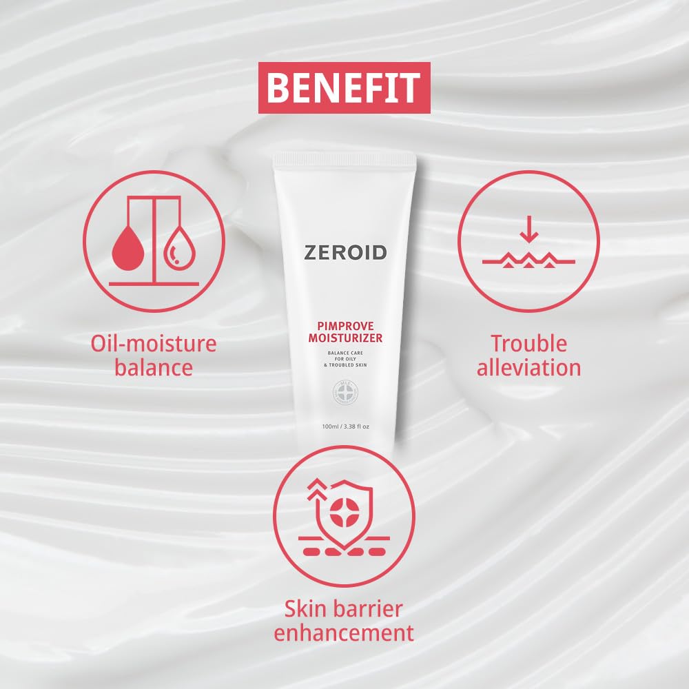 ZEROID Pimprove: application mains pour routine rapide et efficace.