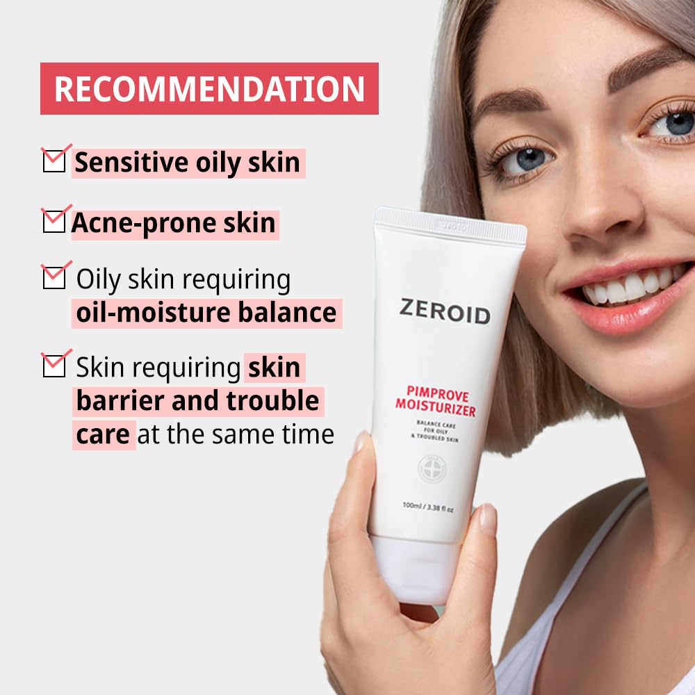 ZEROID Pimprove: emballage clair facilitant l'identification du soin.