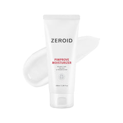 ZEROID Pimprove: bouteille-pompe pratique pour hydratation ciblée du visage.