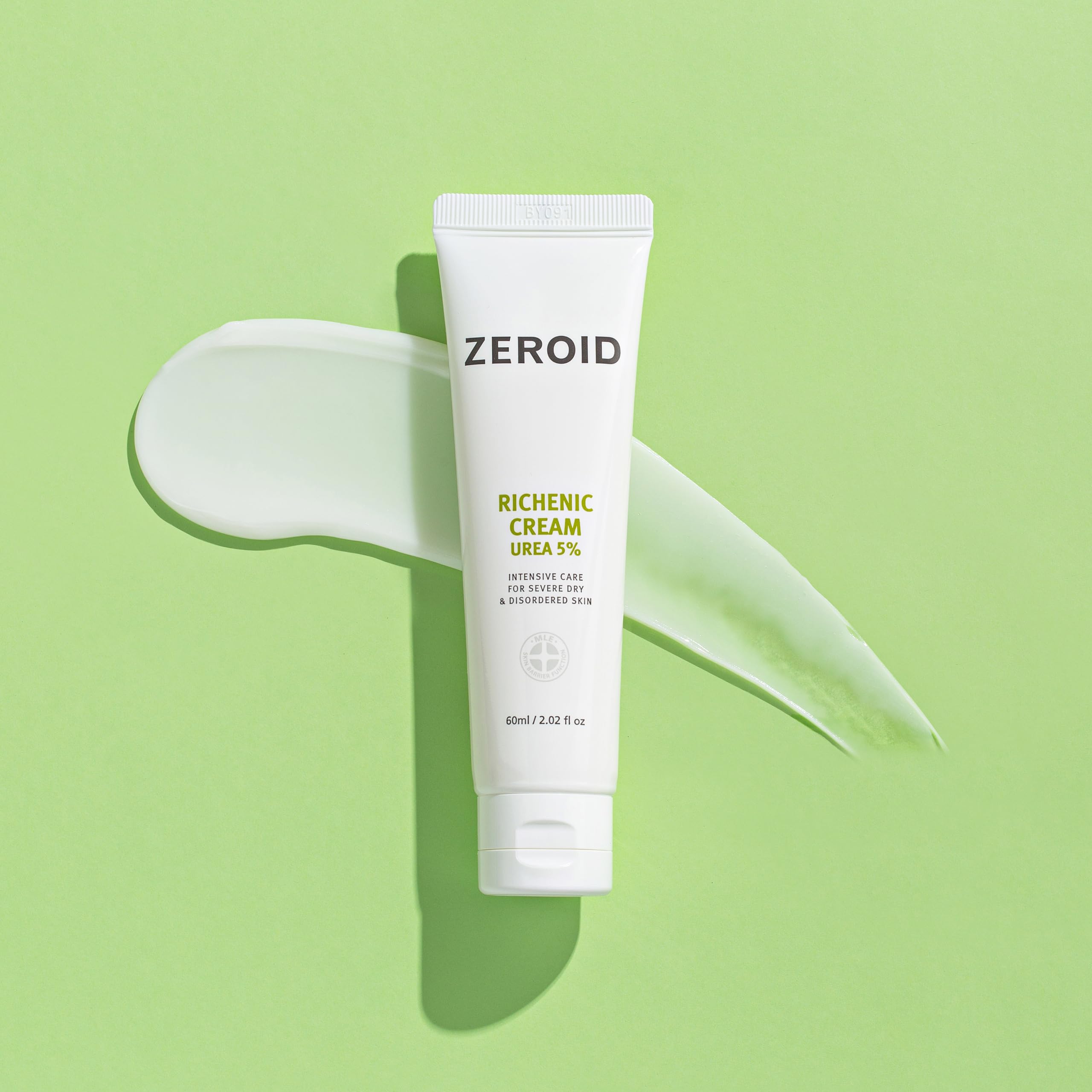 ZEROID Richenic Crème – Technologie MLE potentiellement renforçant la barrière cutanée.