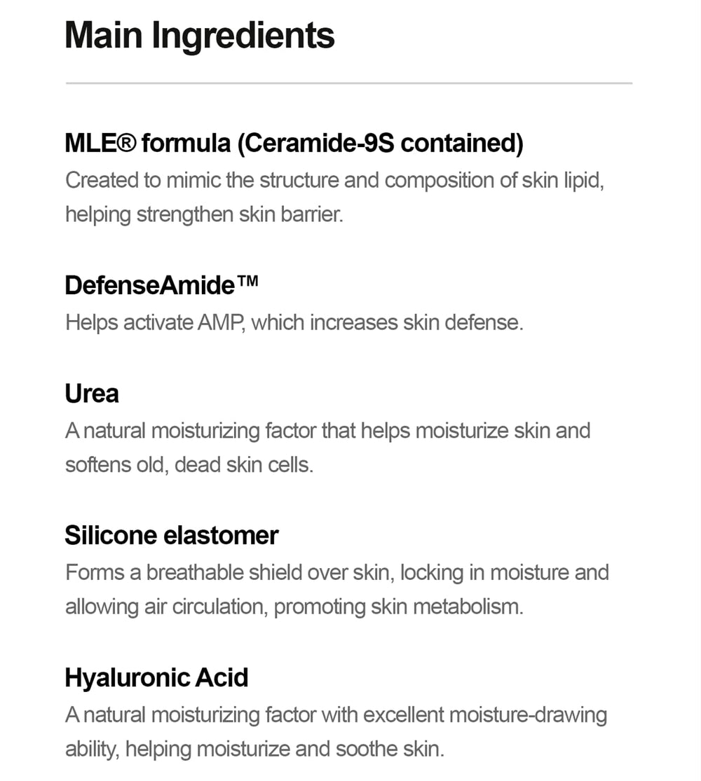 ZEROID Richenic Crème – Silicones hydratants réduisent l’irritation légère.