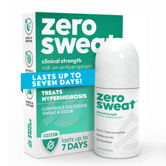 ZeroSweat: bouteille 35 ml pour une protection durable au quotidien.